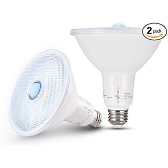 Motion Sensor Flood Light Bulbs, Dusk to Dawn LED Security Light E26 Base - Picture 7 of 7